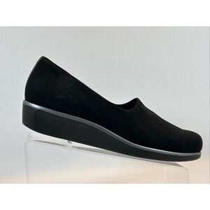 SAS Bliss Women's Sz 11M Tripad Comfort Shoes Black Stretch Fabric Orthotic USA